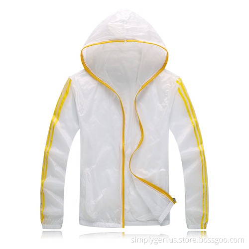 outdoor unisex waterproof windbreaker pullover jacket sportswear
